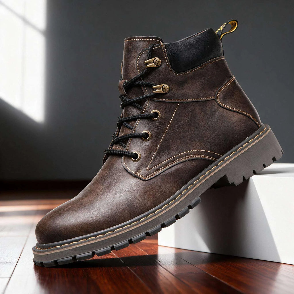 Craven | Men's Leather Combat Boots