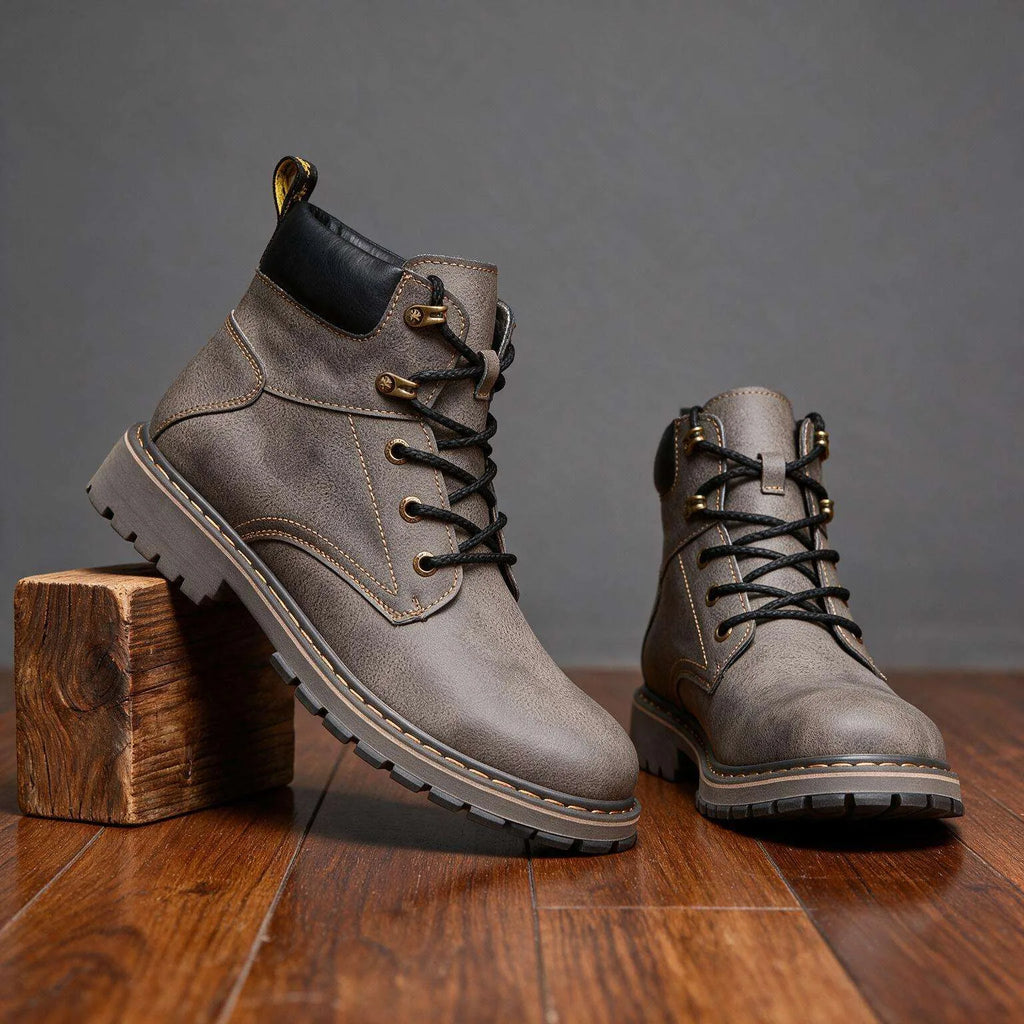 Craven | Men's Leather Combat Boots