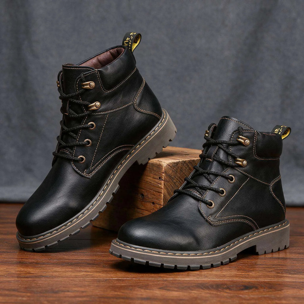Craven | Men's Leather Combat Boots