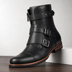 Dashiell | Men's Strap Moto Boots