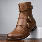 Dashiell | Men's Strap Moto Boots