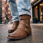 Dashiell | Men's Strap Moto Boots