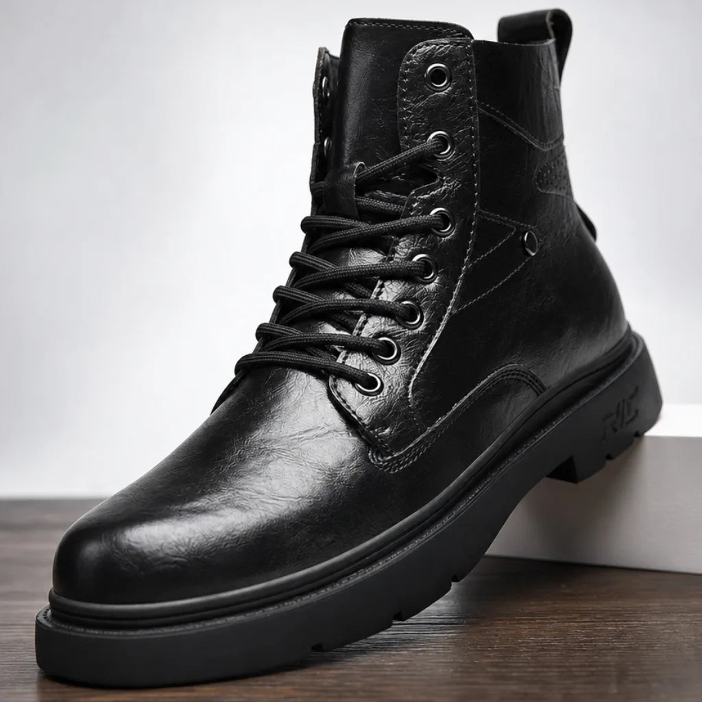 David | Men's Leather Work Boots