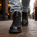David | Men's Leather Work Boots