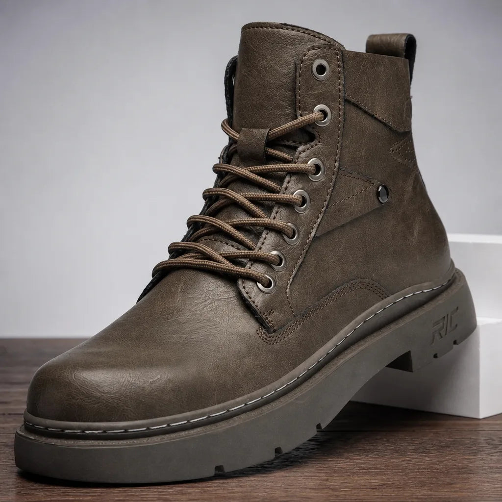 David | Men's Leather Work Boots
