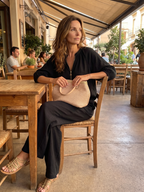 Women's Co-ord Set Wide Leg Pants & Zip Top
