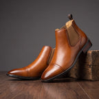 Donovan | men's Luxury Cap-Toe Boots