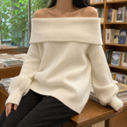 Elsie | Off Shoulder Knit Sweater