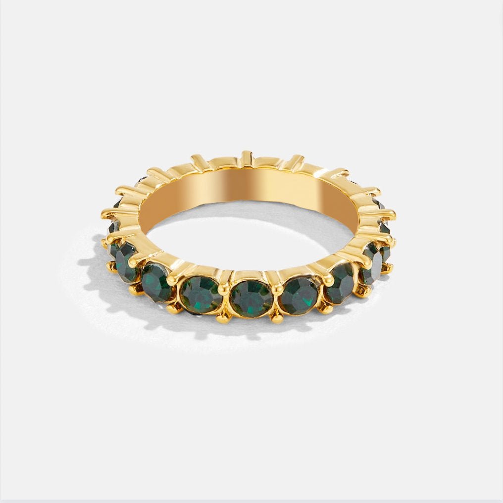 Green Beauty Crystal Ring