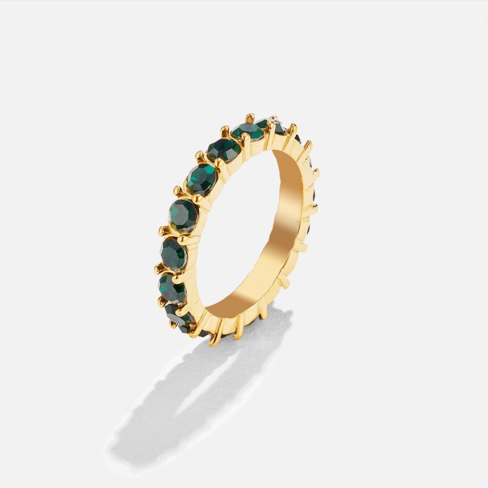 Green Beauty Crystal Ring