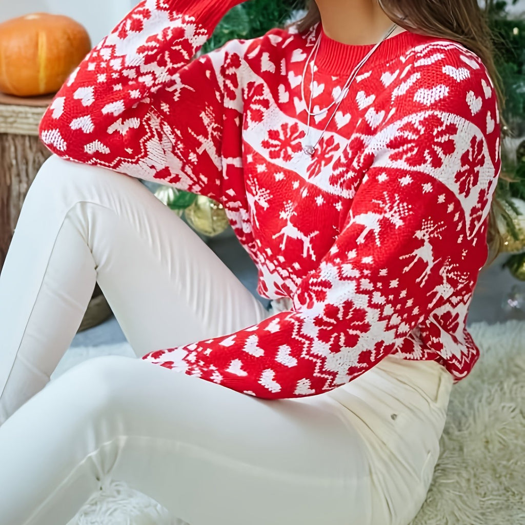 Fenella | Festive Fair Isle Christmas Sweater