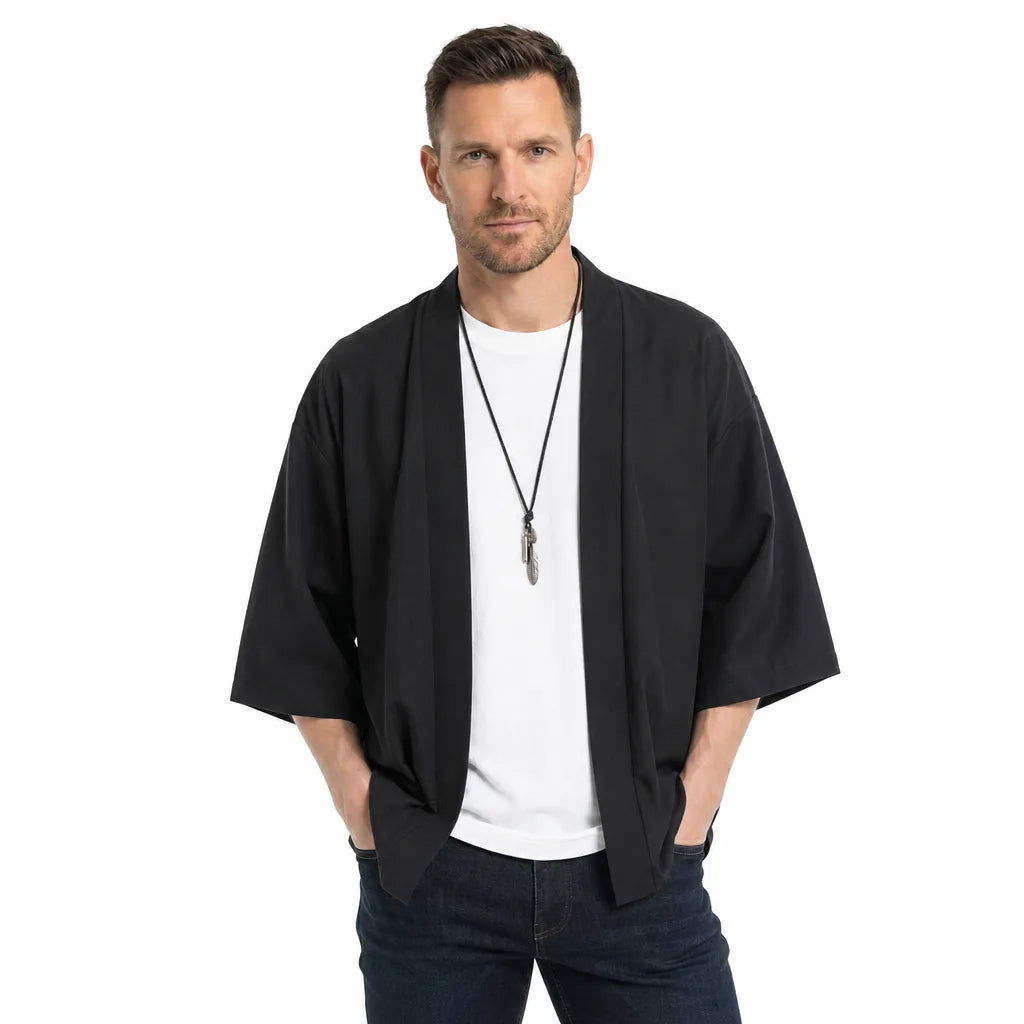 Fenton | men's Kimono Style Shirt
