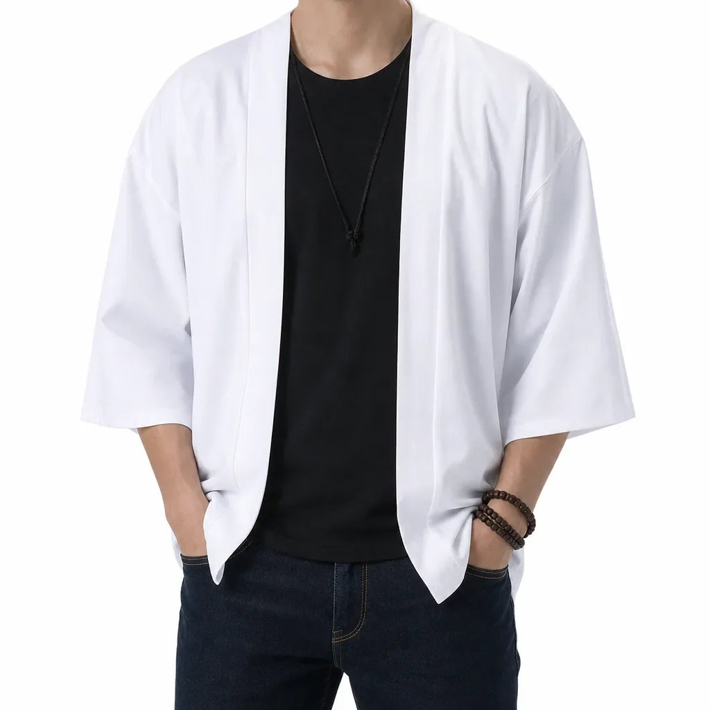 men's Kimono Style Shirt