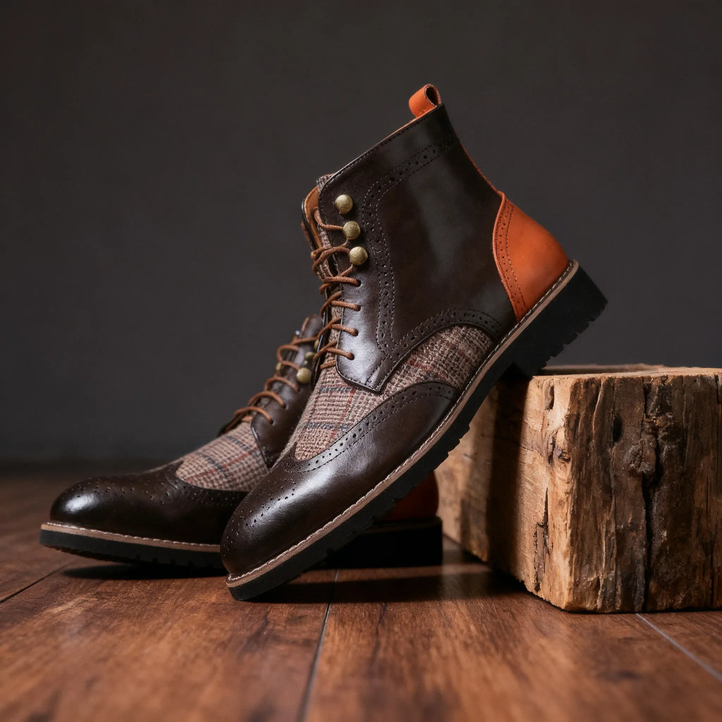 Fergus | men's Luxury Brown Boots