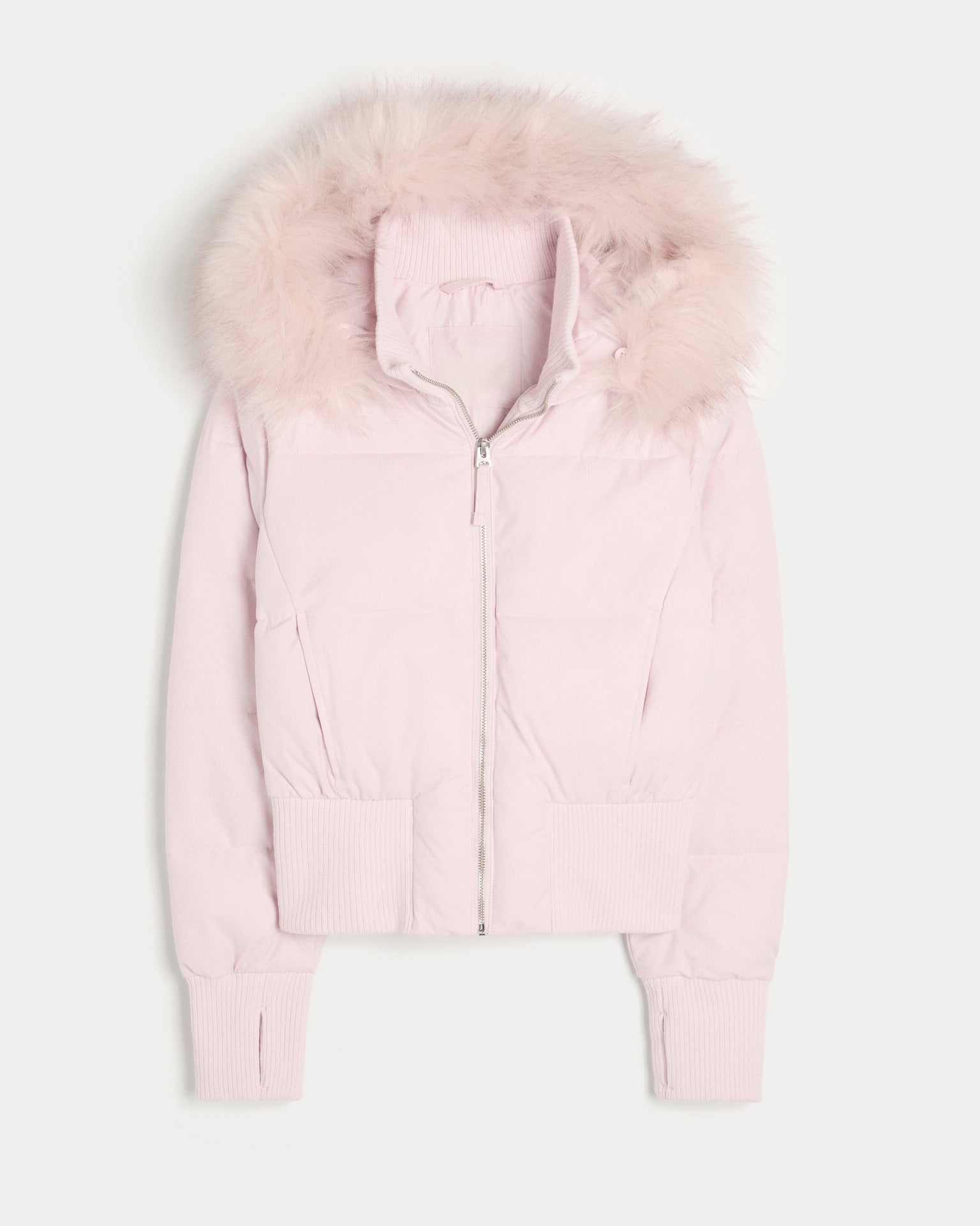 Women's Cropped Hooded Puffer Jacket
