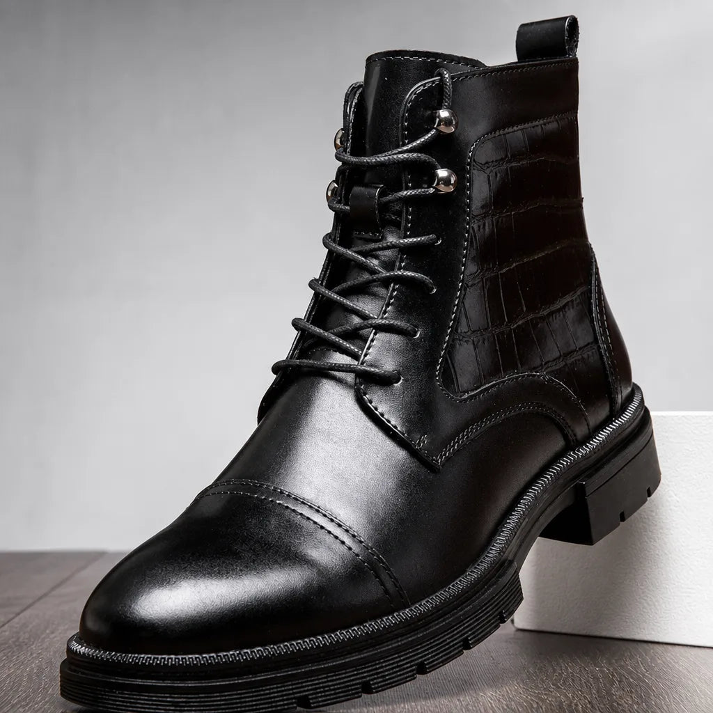 Ferris | Men's Cap-Toe Ankle Boots