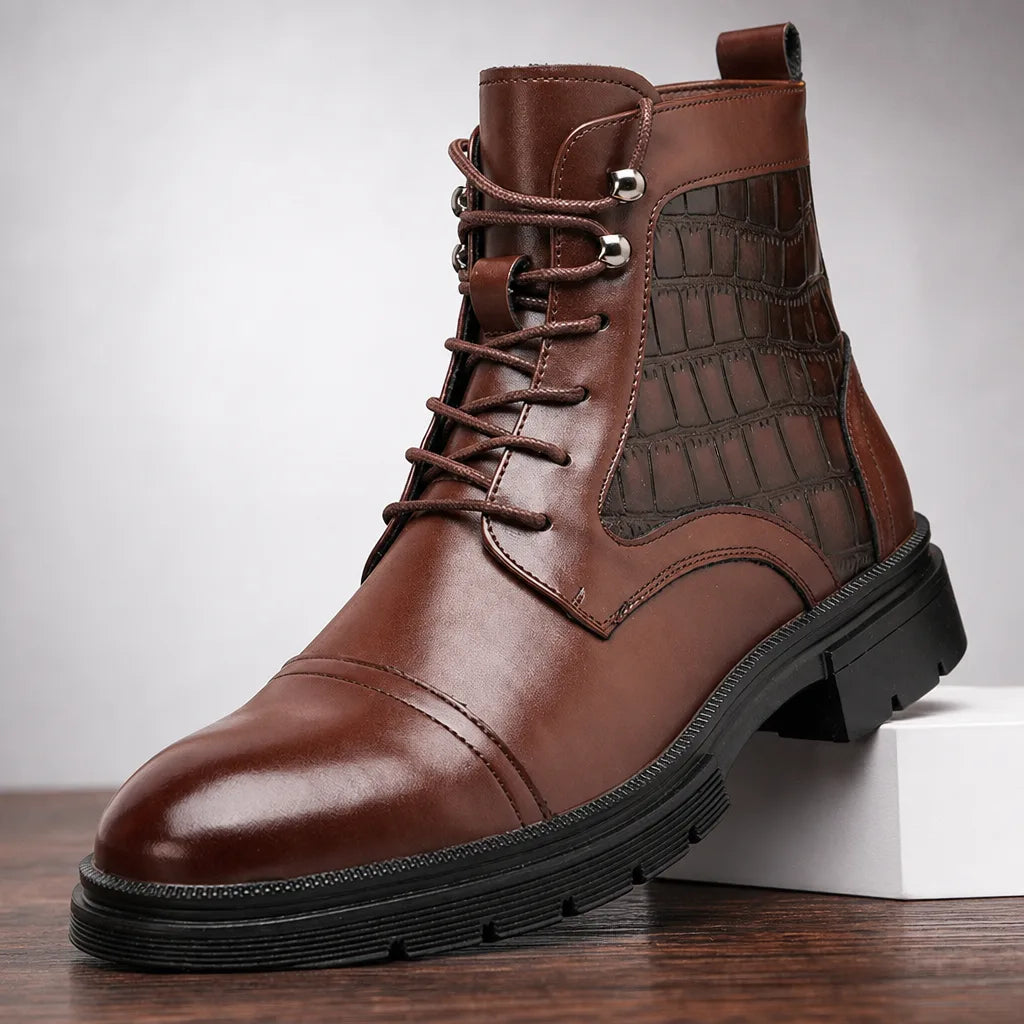 Ferris | Men's Cap-Toe Ankle Boots
