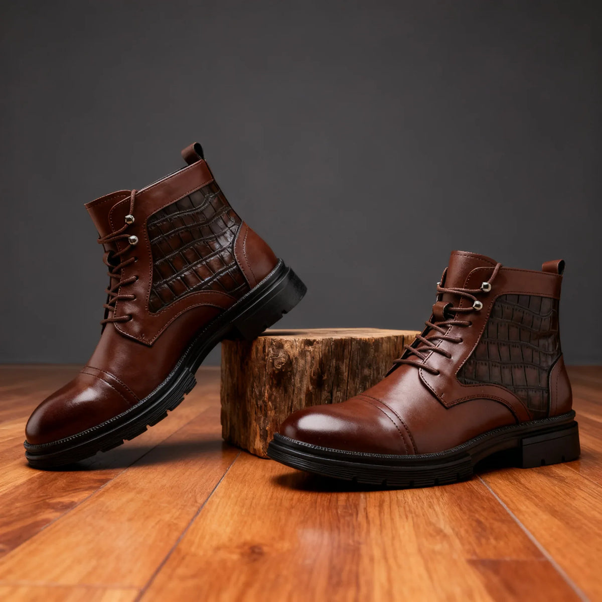 Ferris | Men's Cap-Toe Ankle Boots