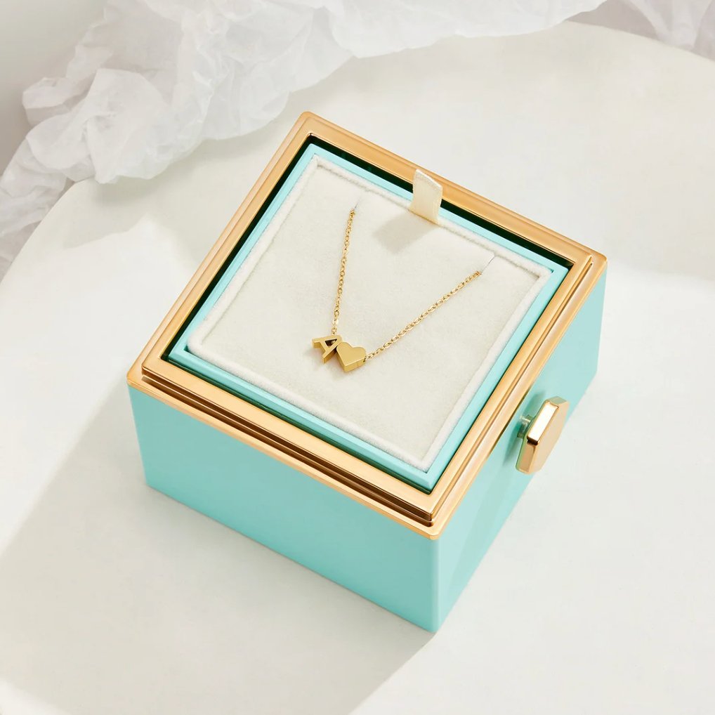 Forever Love & Letter Necklace