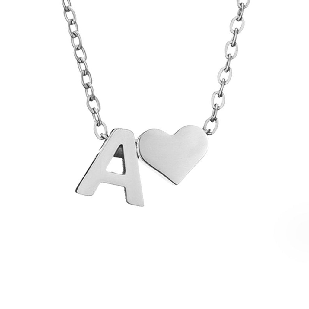 Forever Love & Letter Necklace