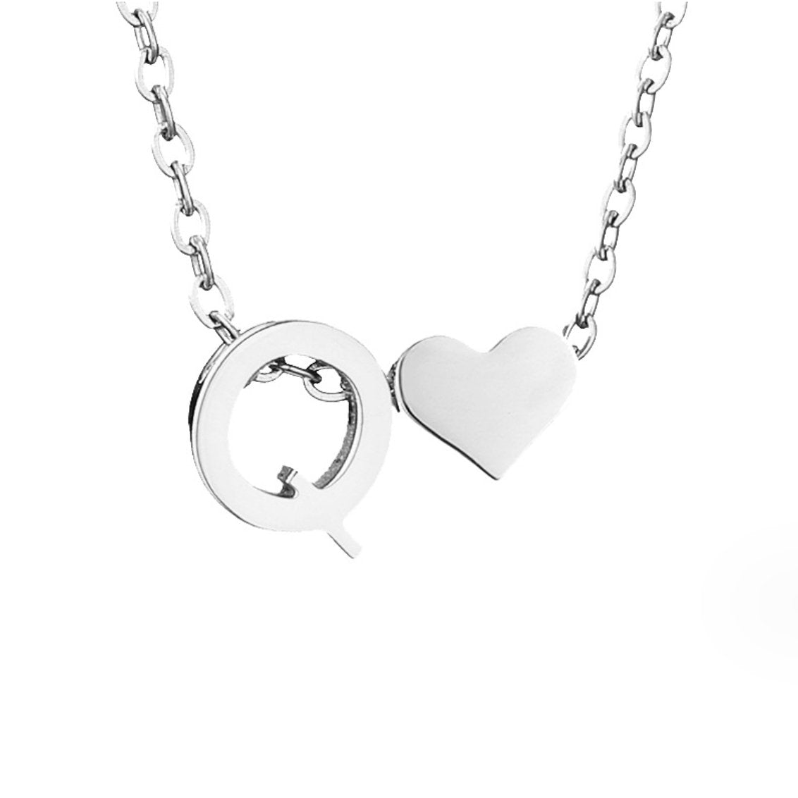 Forever Love & Letter Necklace