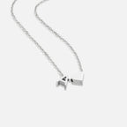 Forever Love & Letter Necklace