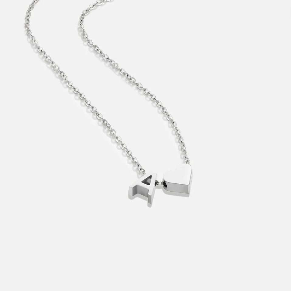 Forever Love & Letter Necklace