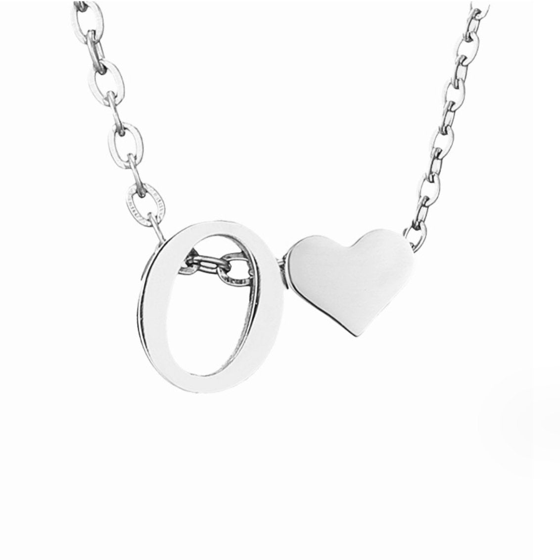 Forever Love & Letter Necklace