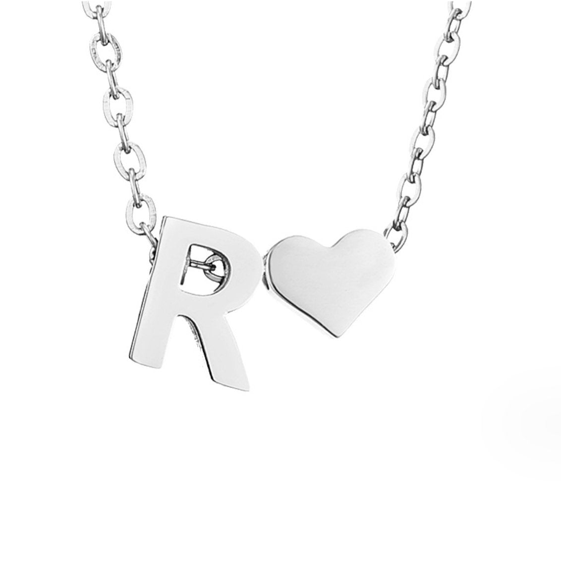 Forever Love & Letter Necklace