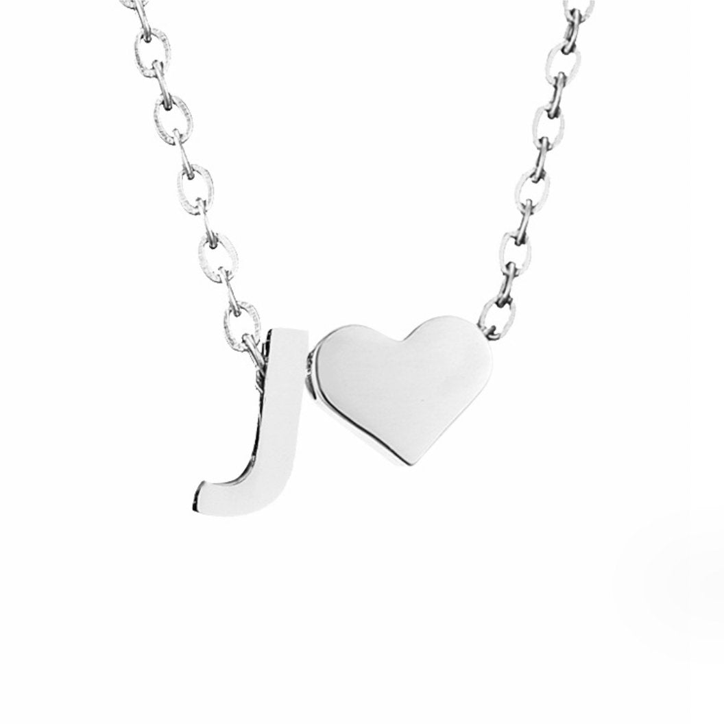 Forever Love & Letter Necklace