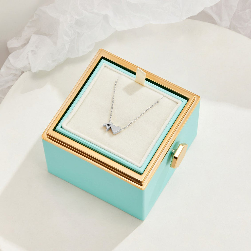 Forever Love & Letter Necklace