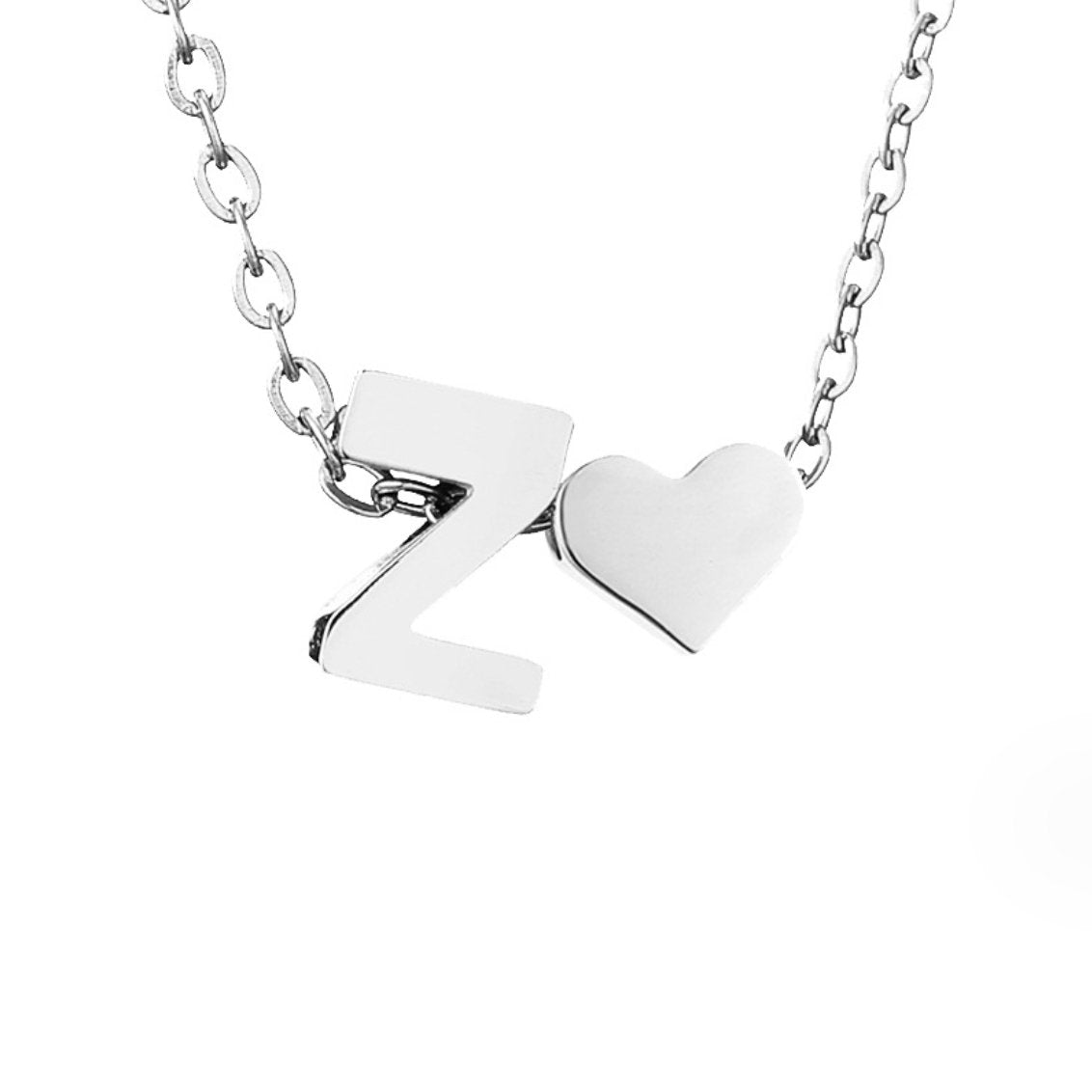 Forever Love & Letter Necklace