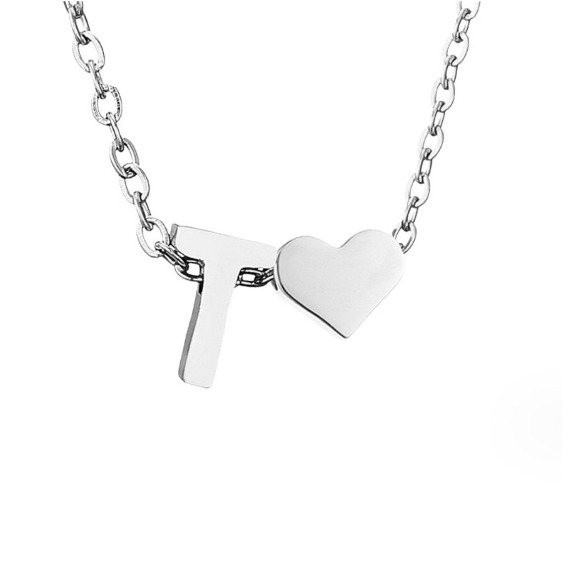 Forever Love & Letter Necklace