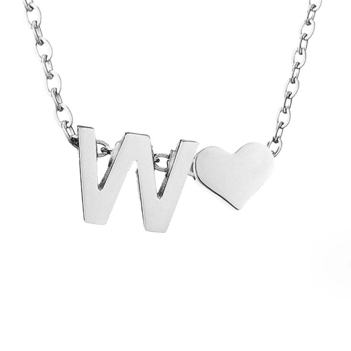 Forever Love & Letter Necklace