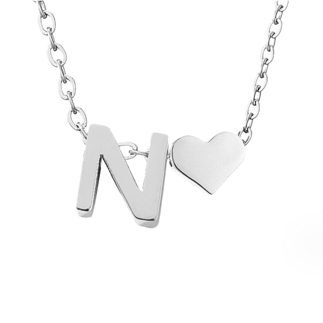 Forever Love & Letter Necklace