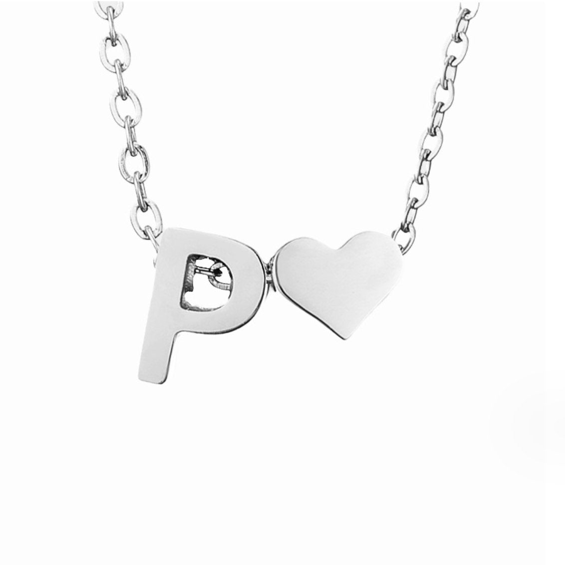Forever Love & Letter Necklace