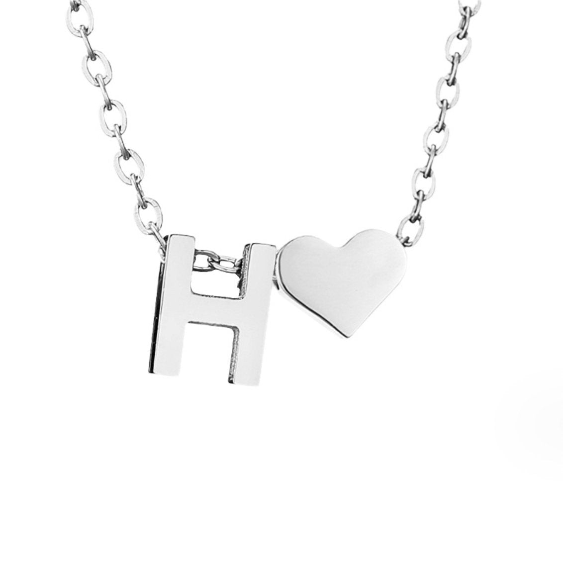 Forever Love & Letter Necklace