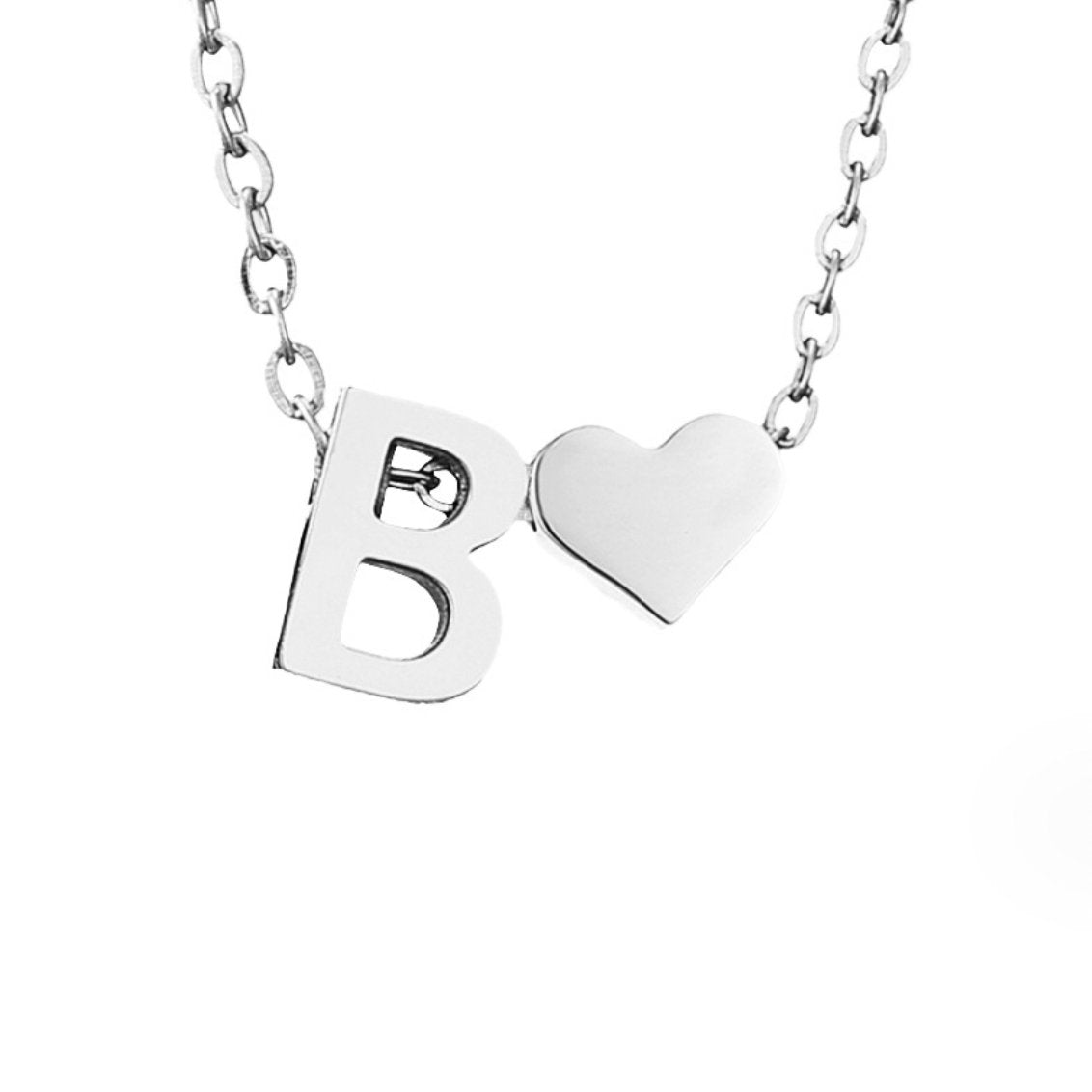 Forever Love & Letter Necklace