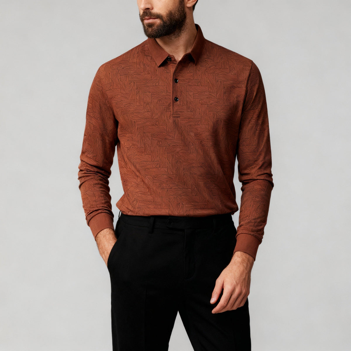 Ventura Roma | Men's Long-Sleeve Polo