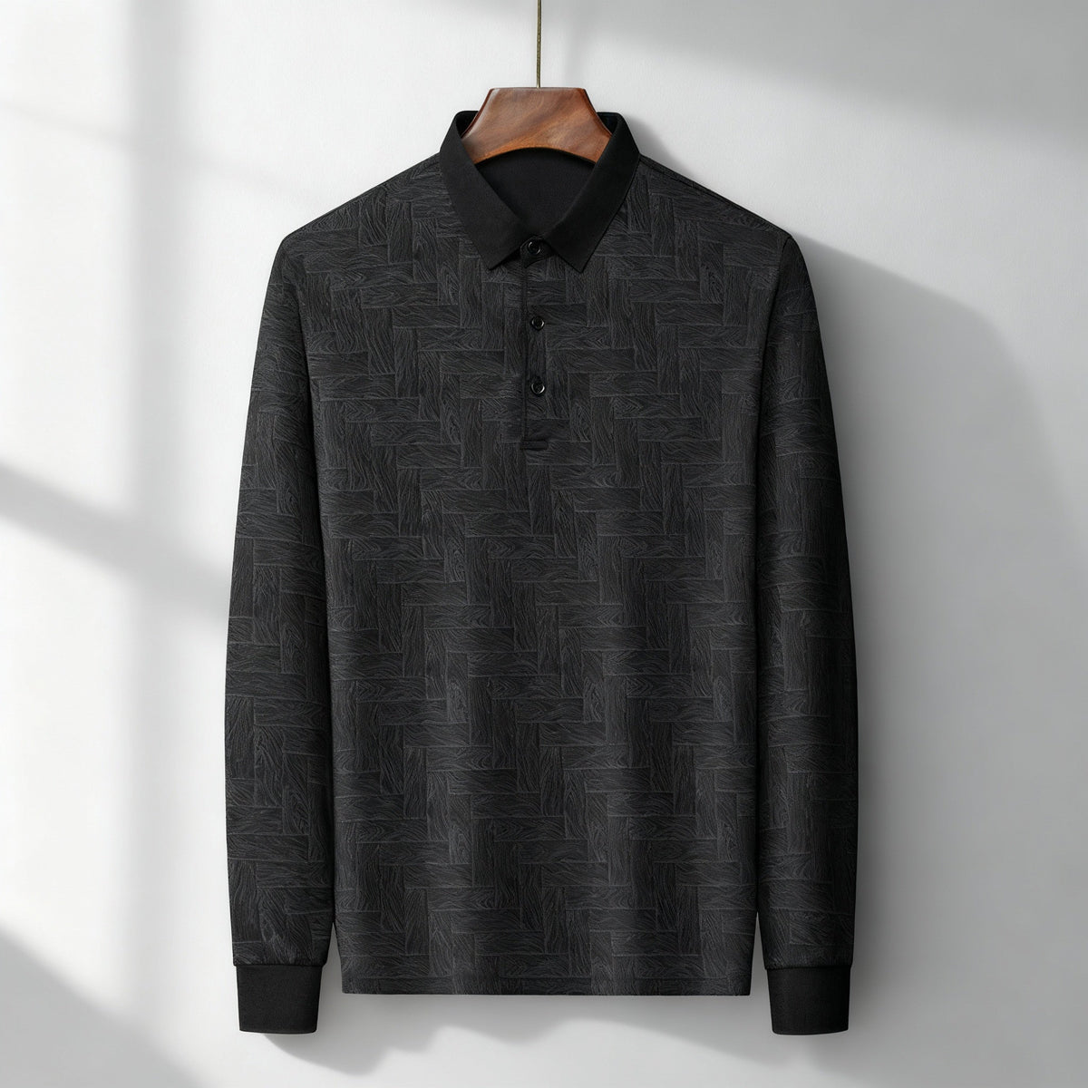Men's Long-Sleeve Polo