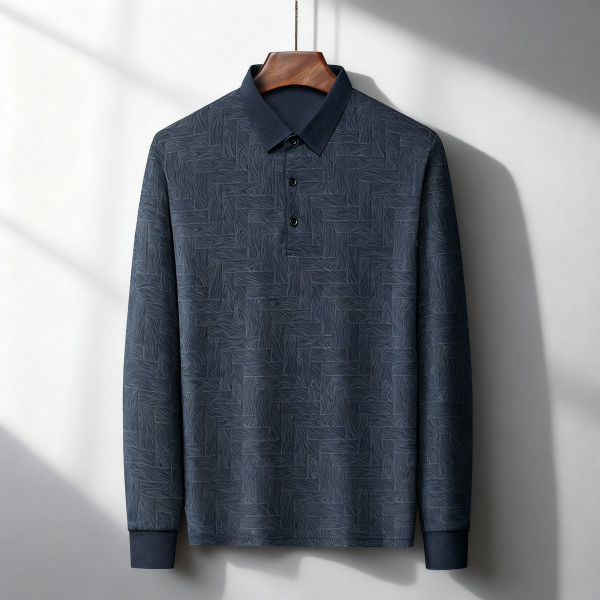 Men's Long-Sleeve Polo