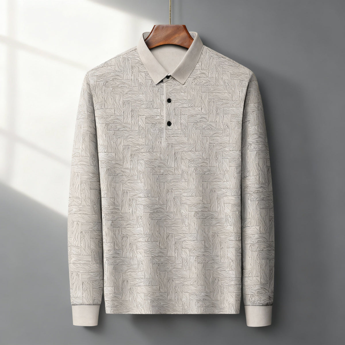 Men's Long-Sleeve Polo