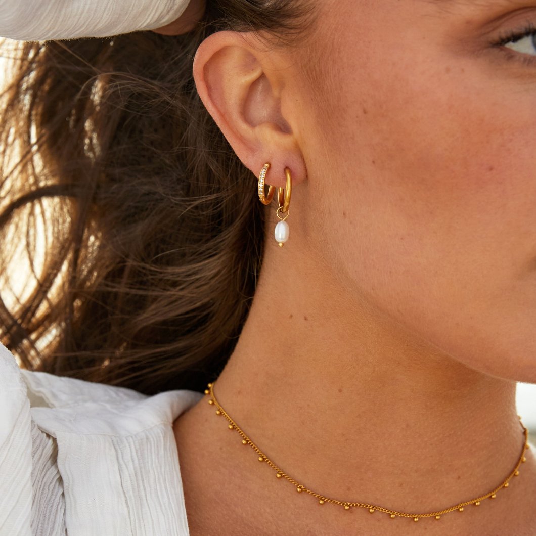 Bella Hoop Earrings