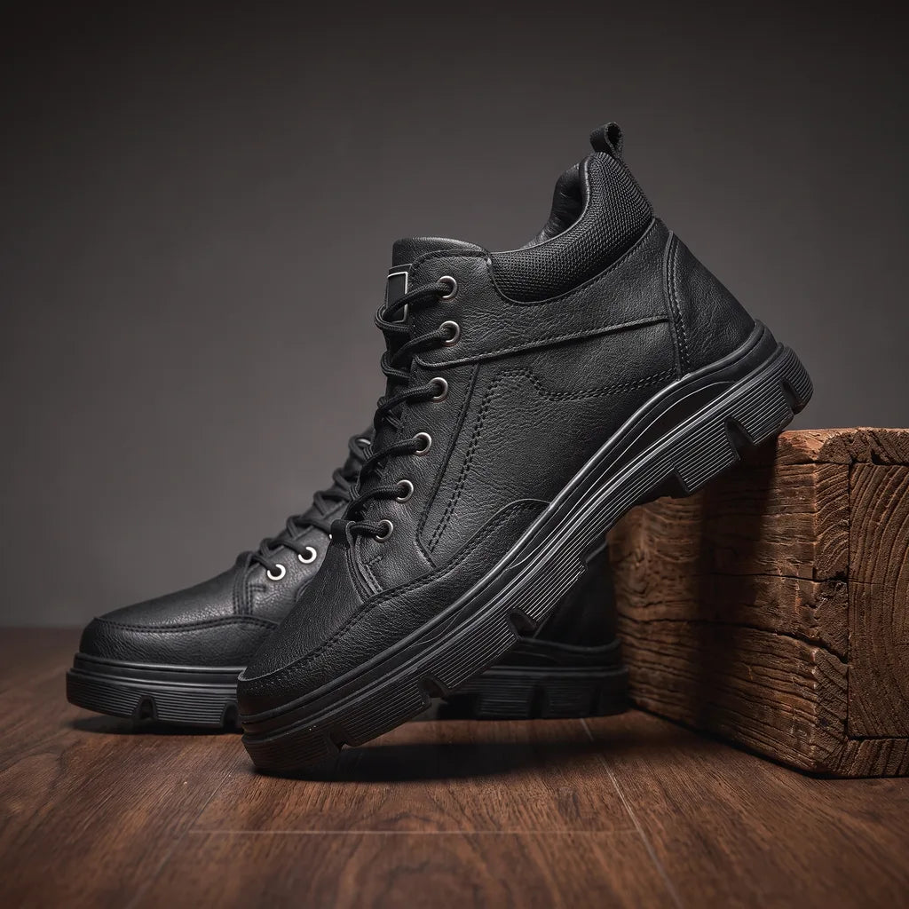 men's Leather Work Boots
