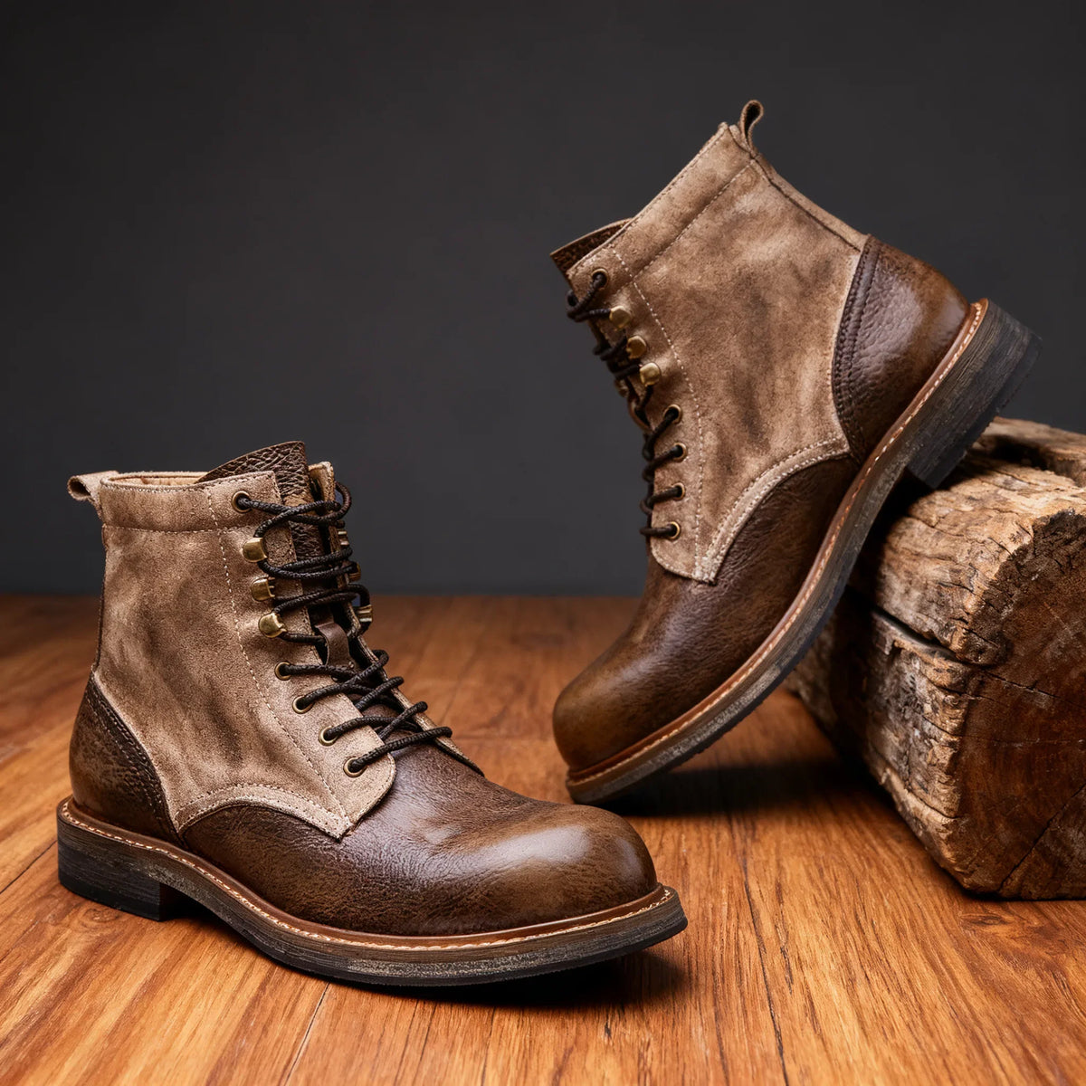 Men's Fall Leather Boots