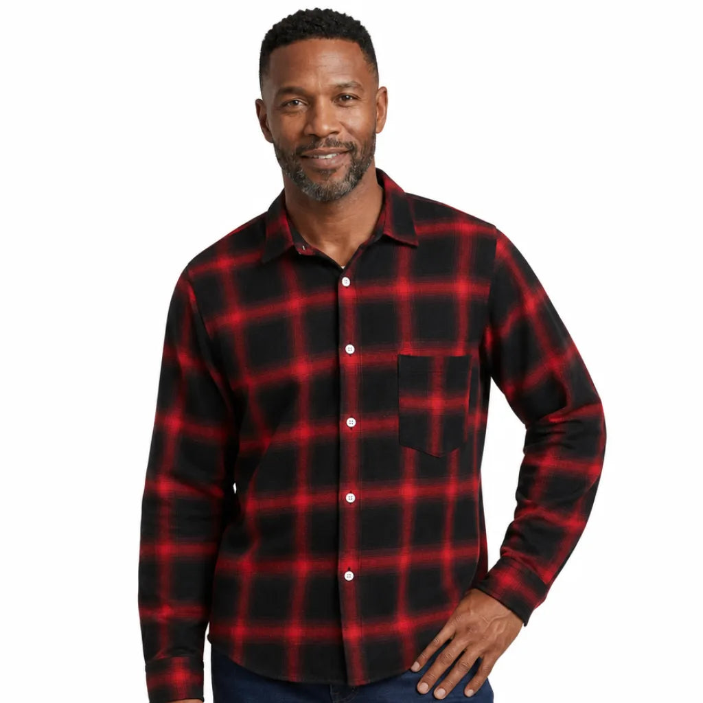 Harlow | Men's Plaid Flannel Shirt