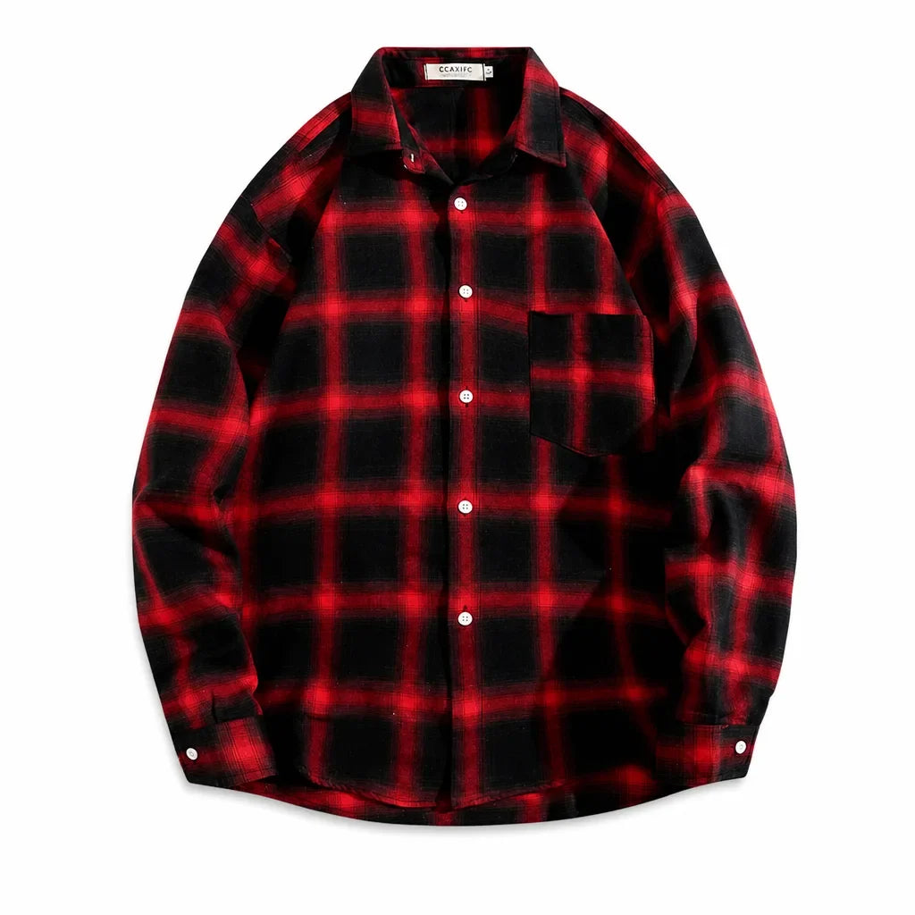 Men's Plaid Flannel Shirt