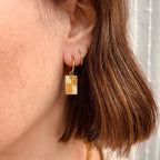Everyday Rectangle Sunrise Hoops