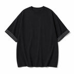 Imani Plaid Cuff T-Shirt
