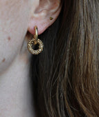 Darina Cute Donut Earrings